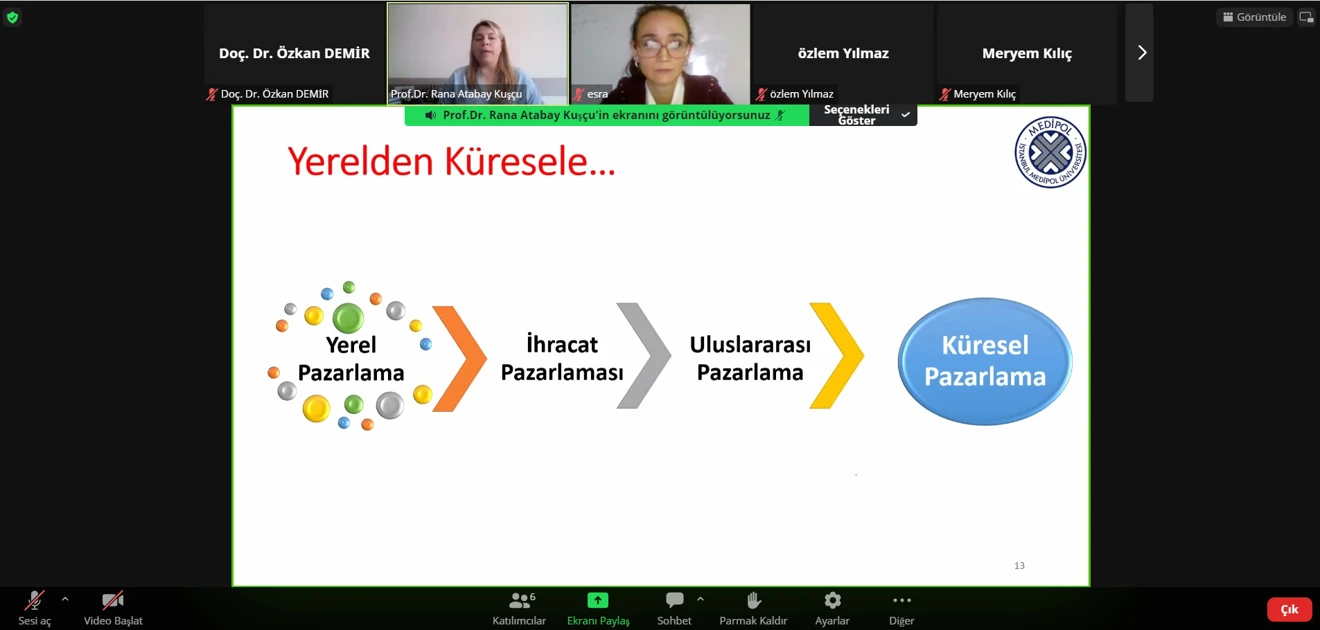 İhracatta Pazarlama Stratejileri / Online Seminer